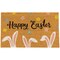 Northlight Natural Coir Happy Easter Bunny Ears Outdoor Doormat - 18" x 30"